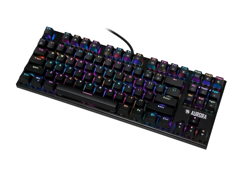 iBox IKGMK2R keyboard Gaming USB QWERTY US English Black IKGMK2R – IBOX Геймърски клавиатури