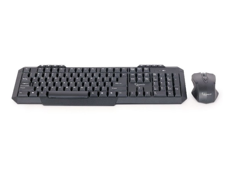 Gembird KBS-WM-02 keyboard Mouse included RF Wireless QWERTY US English Black KBS-WM-02 – GEMBIRD Геймърски клавиатури
