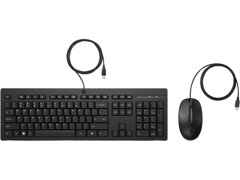 HP 225 Wired Mouse and Keyboard Combo 286J4AA – Hewlett-Packard Геймърски клавиатури