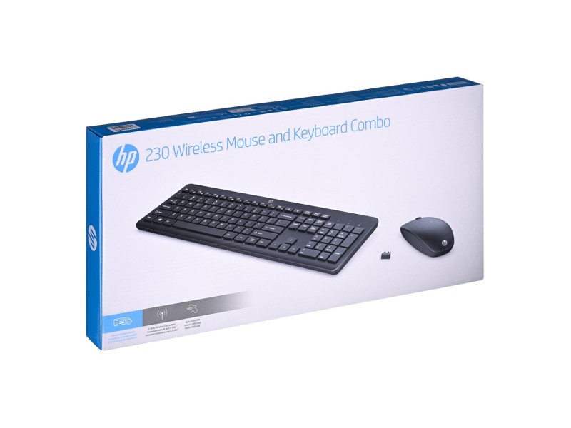 HP 230 Wireless Mouse and Keyboard Combo 18H24AA – Hewlett-Packard Геймърски клавиатури