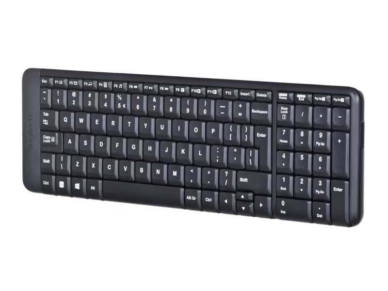 Logitech MK220 keyboard RF Wireless QWERTY International EER Black 920-003168 – LOGITECH Геймърски клавиатури
