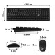 NanoRS Wireless Keyboard and Mouse Combo with Ergonomic Design – RS580 for Smooth and Efficient Use RS580 – nano RS Геймърски клавиатури