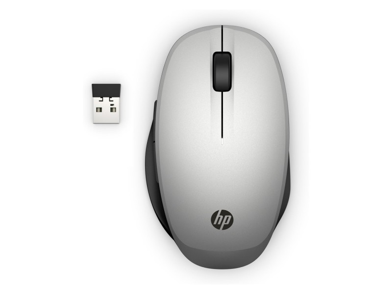 HP Wireless Mouse Dual Mode 6CR72AA silver 6CR72AA – Hewlett-Packard Мишки