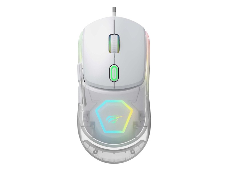 Havit MS965SE - RGB gaming mouse, white MS965SE – HAVIT Мишки
