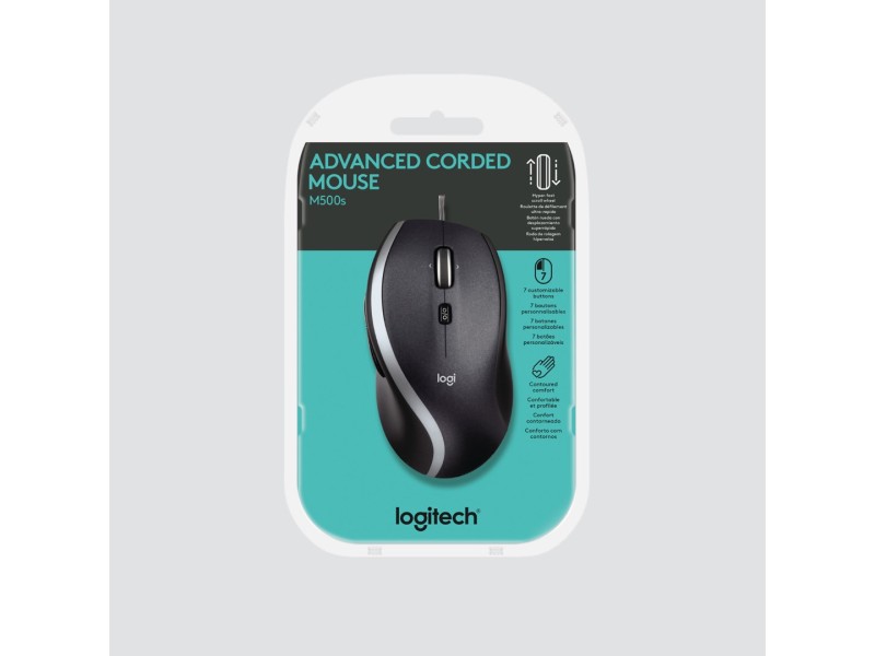 Logitech Advanced Corded M500s 910-005784 – LOGITECH Мишки