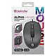 MOUSE DEFENDER ALPHA MB-507 OPTICAL 1000dpi 3P BLACK SILENT CLICK 52507 – Defender Мишки