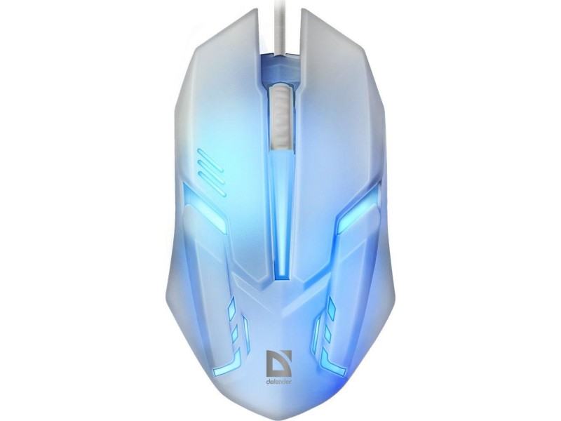 MOUSE DEFENDER CYBER MB-560L WHITE 7-COLORS BACKLIGHT 52561 – Defender Мишки