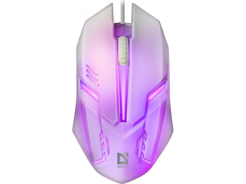 MOUSE DEFENDER CYBER MB-560L WHITE 7-COLORS BACKLIGHT 52561 – Defender Мишки