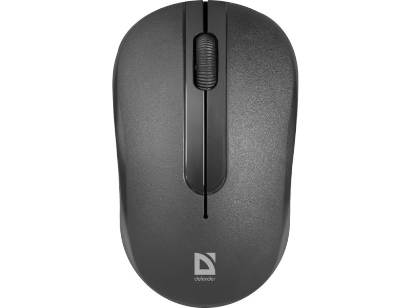 MOUSE DEFENDER HIT MM-495 RF OPTIC BLACK 1600dpi 3P 52495 – Defender Мишки