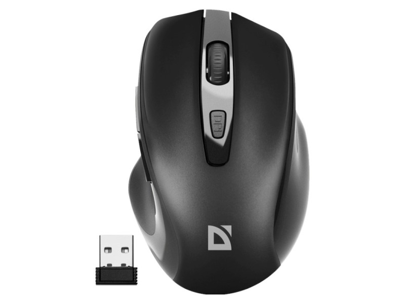 MOUSE DEFENDER PRIME MB-053 RF SILENT BLACK OPTICAL 52053 – Defender Мишки