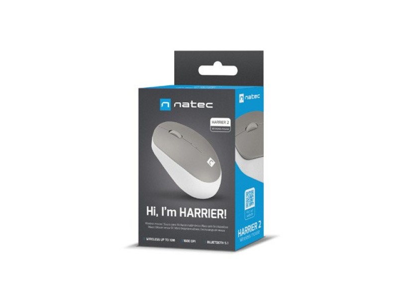 NATEC WIRELESS MOUSE HARRIER 2 1600DPI BT 5.1 NMY-1961 – Natec  Мишки
