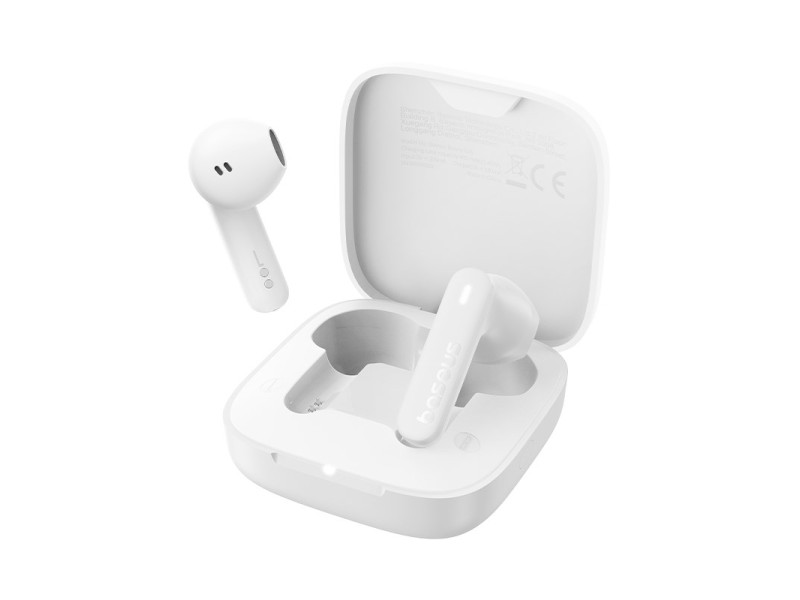 Baseus Bowie E16 Headset True Wireless Earphones In-ear Calls/Music USB Type-C Bluetooth White Baseus Bowie E16 Headset True Wireless Earphones In-ear Calls/Music USB Type-C Bluetooth White A00061900223-00 – Baseus Геймърски слушалки