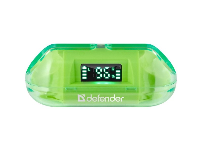 Bluetooth headphones TWINS 916 GREEN 63917 – Defender Геймърски слушалки