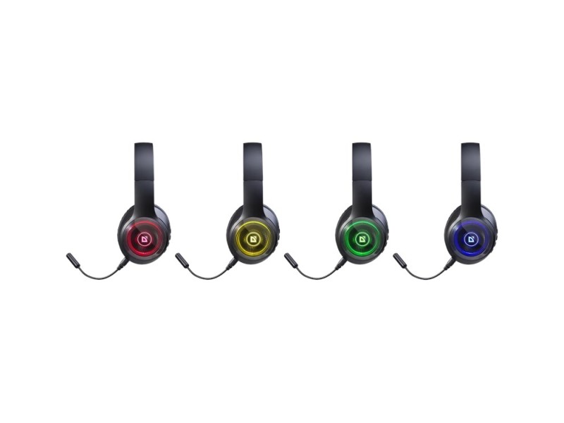 DEFENDER BLUETOOTH HEADPHONES FREEMOTION B400 LED 63400 – Defender Геймърски слушалки