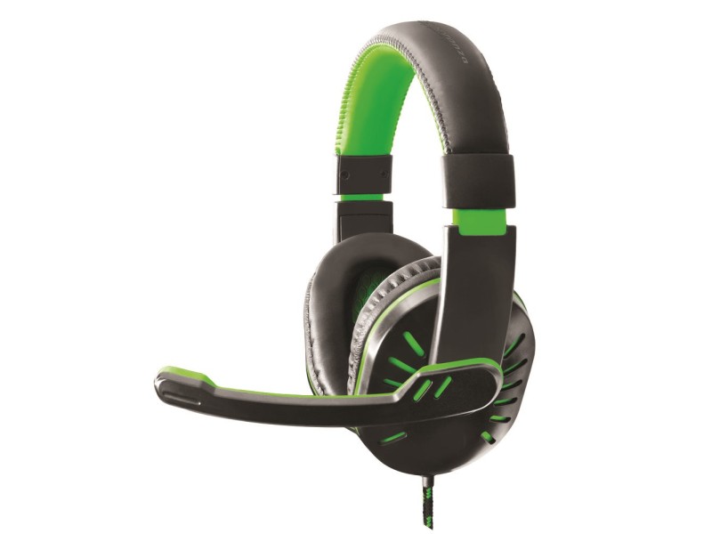 Esperanza EGH330G Head-band Black,Green EGH330G – Esperanza Геймърски слушалки