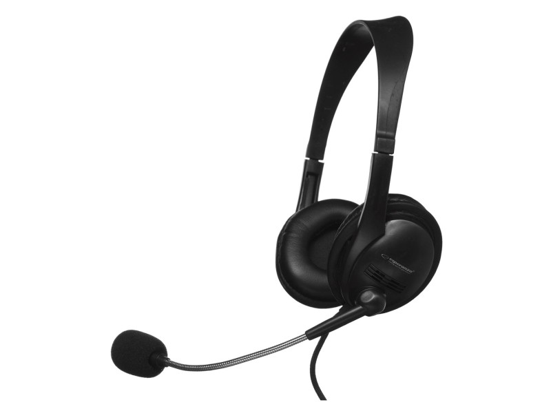 Esperanza EH115 headphones/headset Head-band Black EH115 – Esperanza Геймърски слушалки