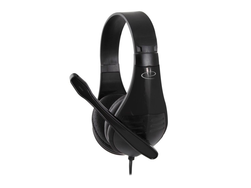 Esperanza EH209K headphones/headset Head-band Black EH209K – Esperanza Геймърски слушалки