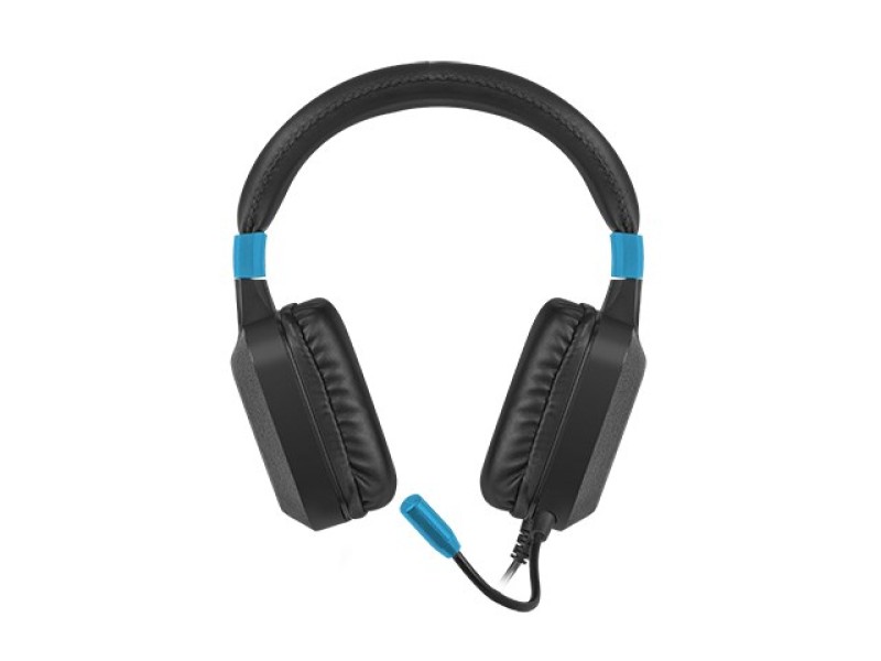 FURY NFU-1584 headphones/headset Wired Head-band Gaming Black, Blue NFU-1584 –  Геймърски слушалки