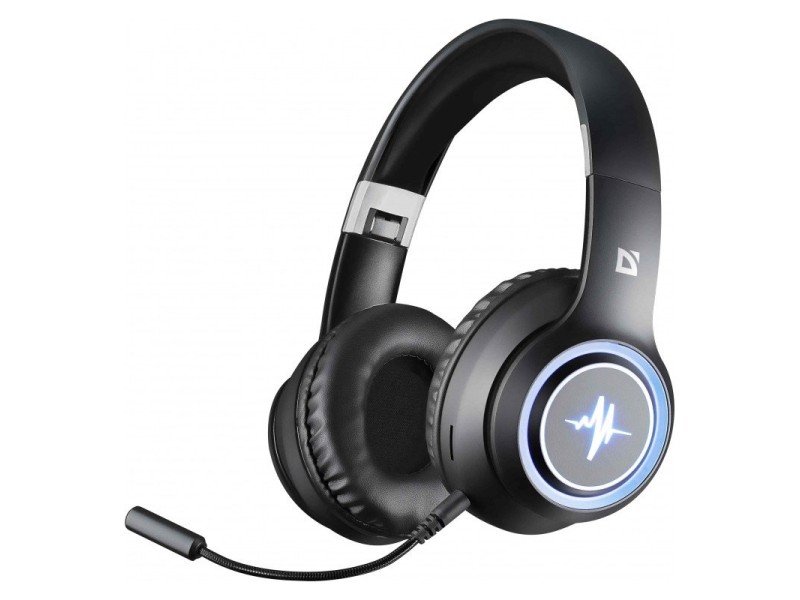 HEADPHONES DEFENDER BLUETOOTH FREEMOTION B571 BLACK LED 63572 – Defender Геймърски слушалки