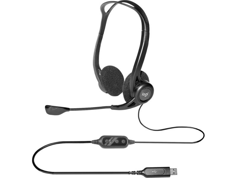 Logitech 960 USB Computer Headset 981-000100 – LOGITECH Геймърски слушалки