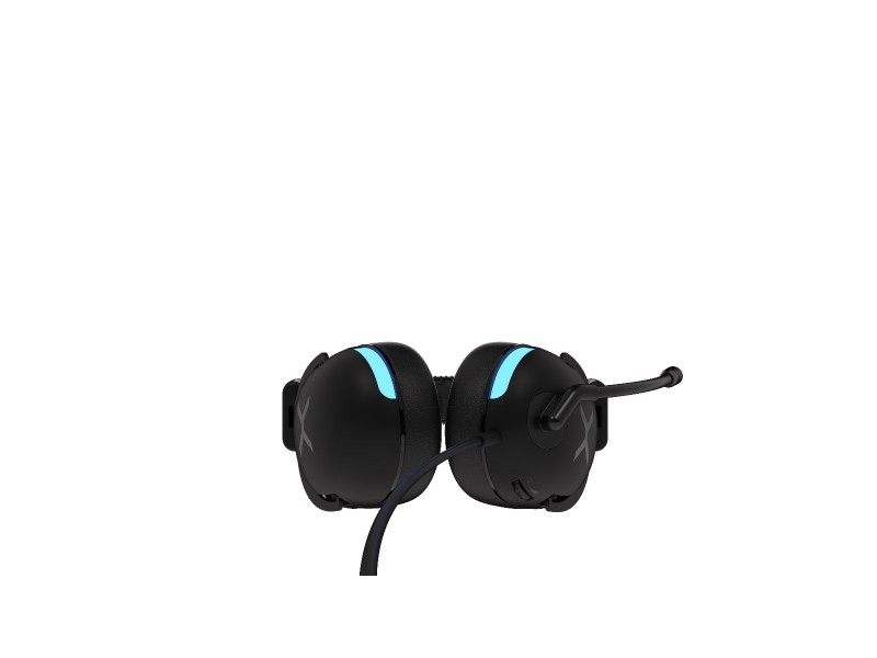 Over-ear headphones KRUX Crave RGB (KRXC015) Black KRXC015 – KRUX Геймърски слушалки