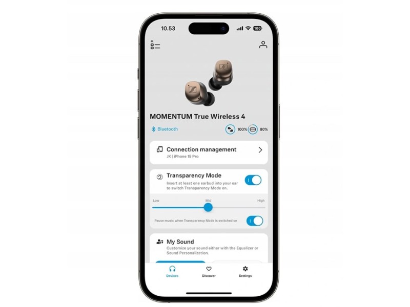 Sennheiser Momentum True Wireless 4 MTW4 Headphones white 700366 – Sennheiser Геймърски слушалки