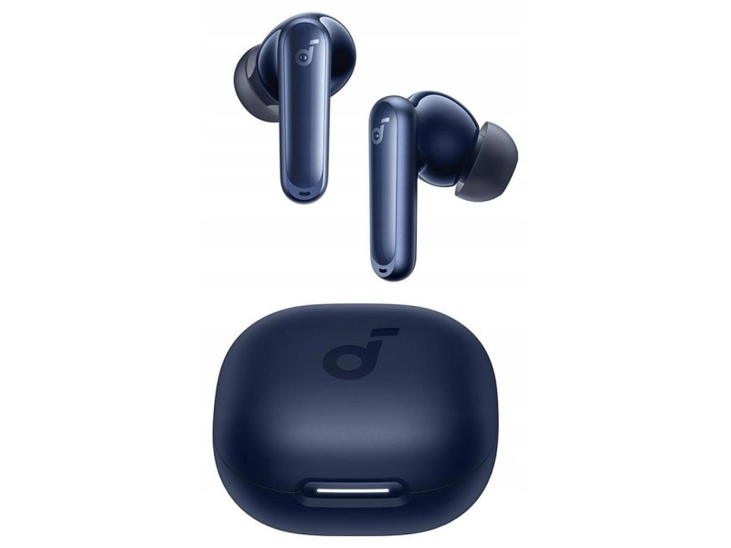 Słuchawki bezprzewodowe Soundcore P40i Niebieskie A3955G31 – soundcore Геймърски слушалки
