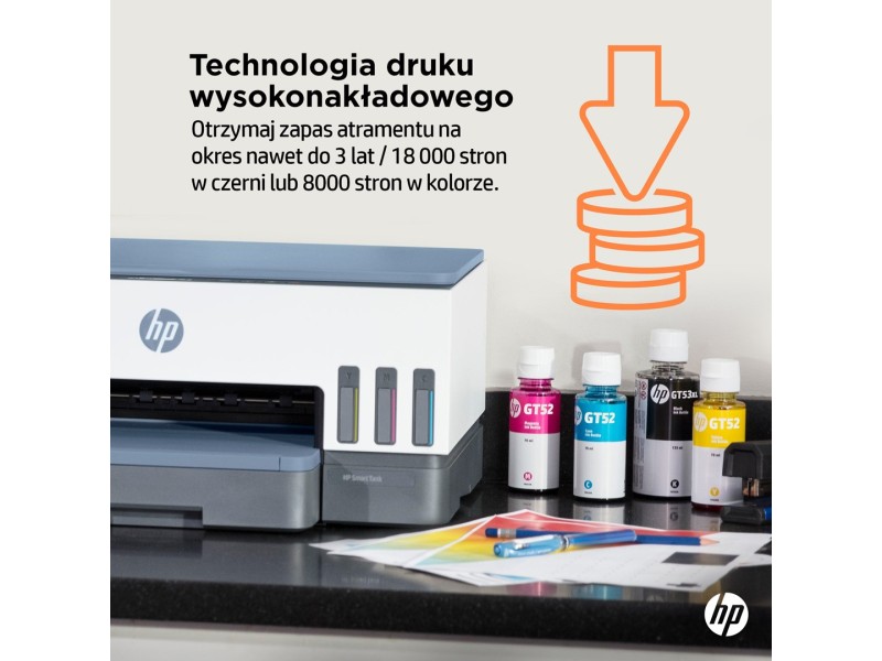 HP Smart Tank 725 All-in-One Thermal inkjet A4 4800 x 1200 DPI 15 ppm Wi-Fi 28B51A – Hewlett-Packard Мастиленоструйни мултифункционални устройства