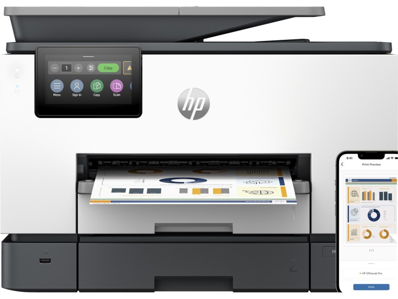 Urządzenie wielofunkcyjne HP OfficeJet Pro 9130b Urządzenie wielofunkcyjne HP OfficeJet Pro 9130b 4U561B#686 – Hewlett-Packard Мастиленоструйни мултифункционални устройства