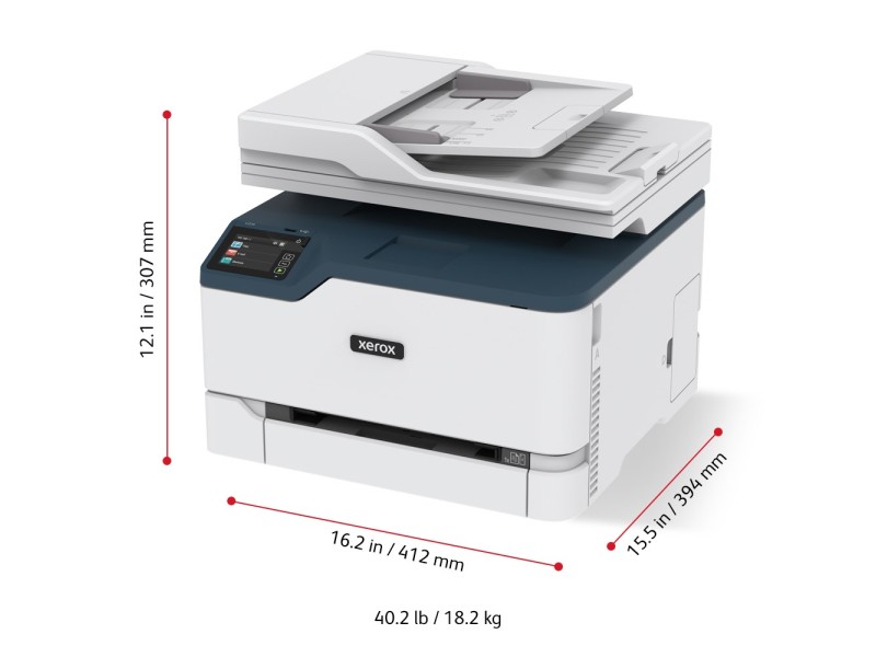 Xerox C235 A4 22ppm Wireless Copy/Print/Scan/Fax PS3 PCL5e/6 ADF 2 Trays Total 251 Sheets C235V_DNI – Xerox Цветни лазерни мултифункционални устройства