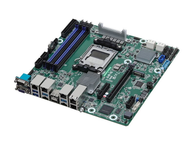 Asrock B650D4U-2L2T/BCM motherboard AMD B650 Express Socket AM5 micro ATX B650D4U-2L2T/BCM – ASROCK Дънни платки