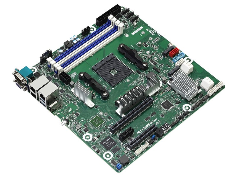 Asrock X570D4U motherboard AMD X570 Socket AM4 micro ATX X570D4U – ASROCK Дънни платки