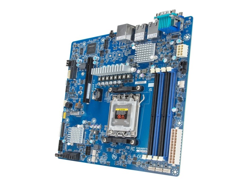 Motherboard - Gigabyte MC13-LE1 1x AM5 AMD Epyc 4004/Ryzen 7000/Ryzen 9000 B650E. 9MC13LE1MR-000 – GIGABYTE Дънни платки