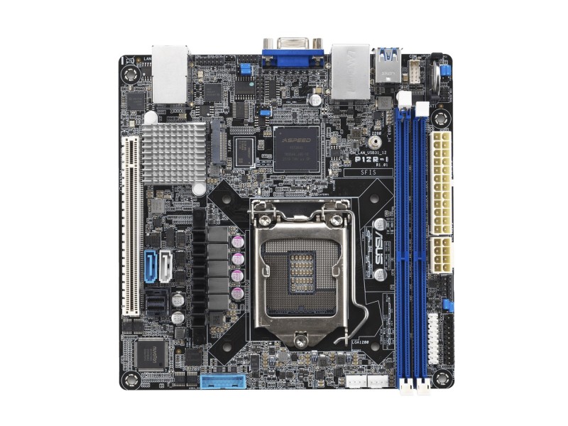 ASUS P12R-I ASMB10 Intel C252 LGA 1200 (Socket H5) ATX 90SB0A70-M0UAY0 – ASUS Дънни платки