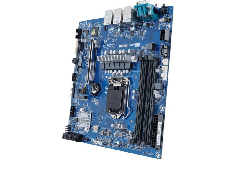 Gigabyte MX33-BS0 1x LGA1200 Intel Xeon E-23XX C252 (4x DIMM, 6x SATA, 1xM.2, 2x1Gbe, IPMI, mATX) 9MX33BS0MR-00 – GIGABYTE Дънни платки