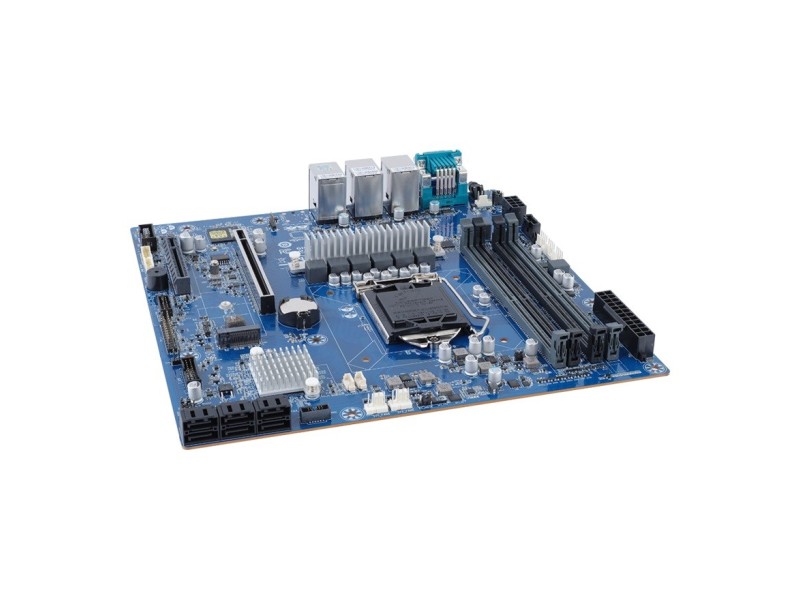 Gigabyte MX33-BS0 1x LGA1200 Intel Xeon E-23XX C252 (4x DIMM, 6x SATA, 1xM.2, 2x1Gbe, IPMI, mATX) 9MX33BS0MR-00 – GIGABYTE Дънни платки