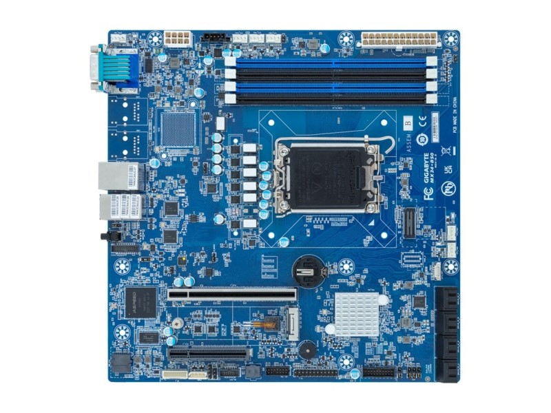 Motherboard - Gigabyte MX34-BS0 1x LGA 1700 Intel® Xeon® E-2400 / 6300 Intel® Pentium® Gold G7400 / G7400T Intel® C262 9MX34BS0MR-000 – GIGABYTE Дънни платки