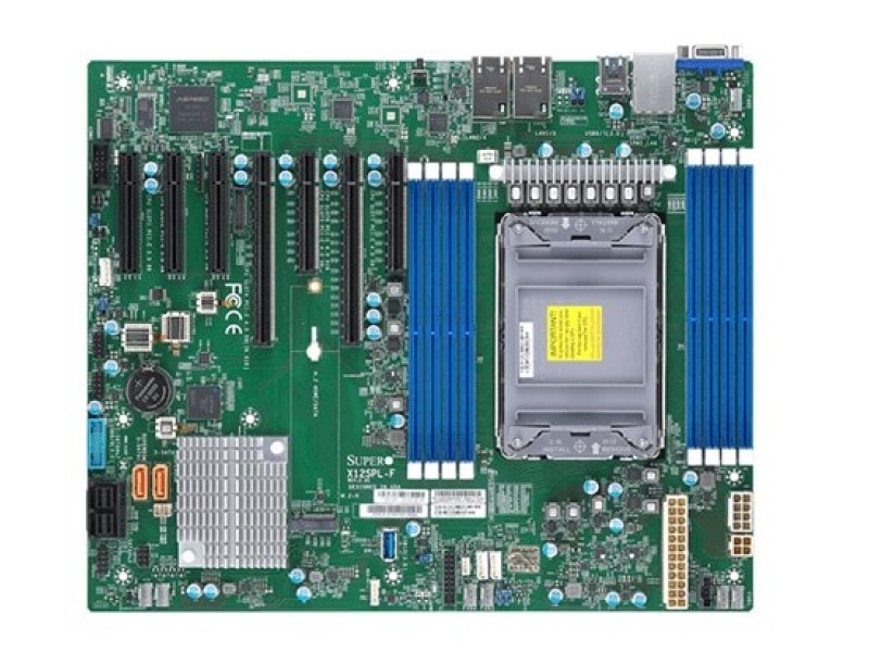 Supermicro MBD-X12SPL-F-O motherboard Intel® C621 LGA 3647 (Socket P) ATX MBD-X12SPL-F-O – Supermicro Дънни платки