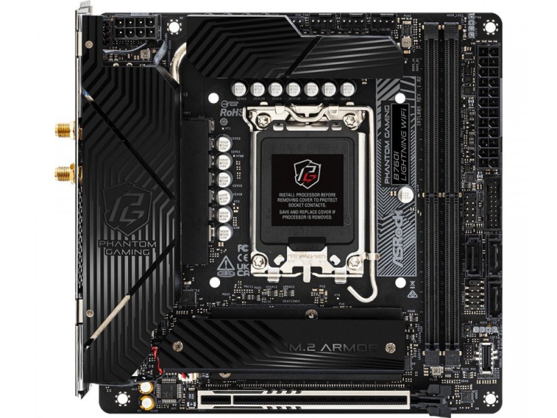 ASRock B760I LIGHTNING WIFI Motherboard B760I LIGHTNING WIFI – ASROCK Дънни платки