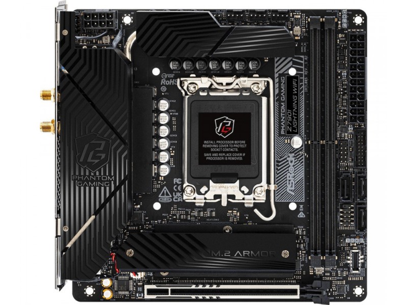 ASRock Z790I LIGHTNING WIFI Motherboard Z790I LIGHTNING WIFI – ASROCK Дънни платки