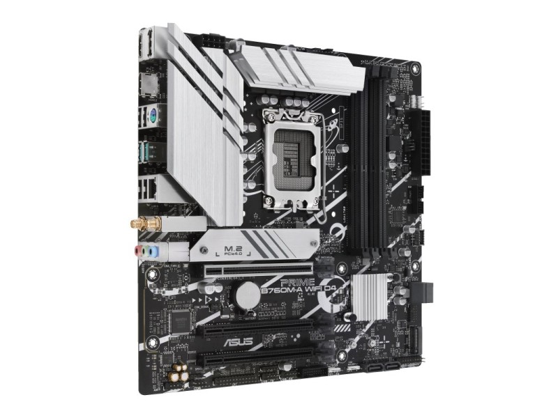 ASUS PRIME B760M-A WIFI D4 Intel B760 LGA 1700 micro ATX 90MB1CX0-M1EAY0 – ASUS Дънни платки