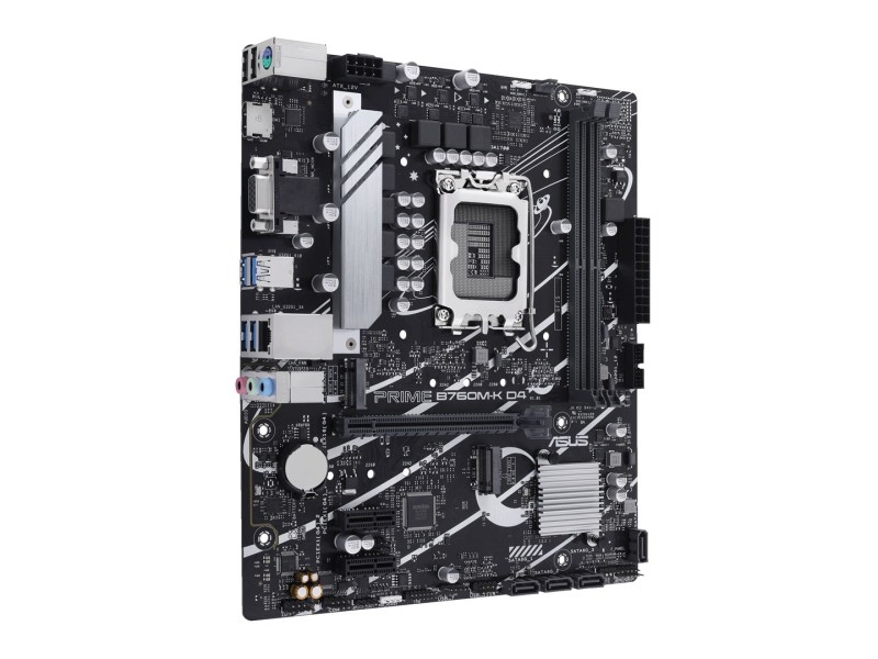 ASUS PRIME B760M-K D4 Intel B760 LGA 1700 micro ATX 90MB1DS0-M1EAY0 – ASUS Дънни платки