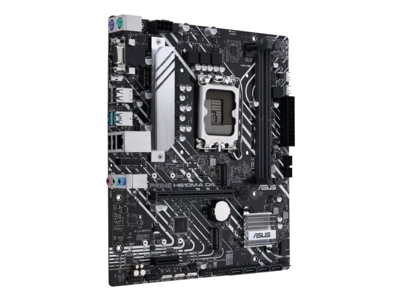 ASUS PRIME H610M-A D4-CSM Intel H610 LGA 1700 micro ATX 90MB19P0-M0EAYC – ASUS Дънни платки