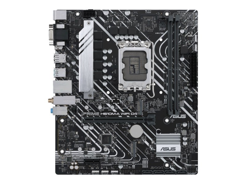 ASUS PRIME H610M-A WIFI D4 Intel H610 LGA 1700 micro ATX 90MB1C80-M0EAY0 – ASUS Дънни платки