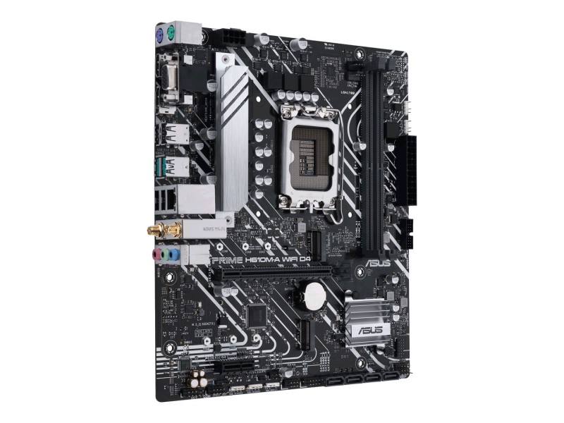 ASUS PRIME H610M-A WIFI D4 Intel H610 LGA 1700 micro ATX 90MB1C80-M0EAY0 – ASUS Дънни платки