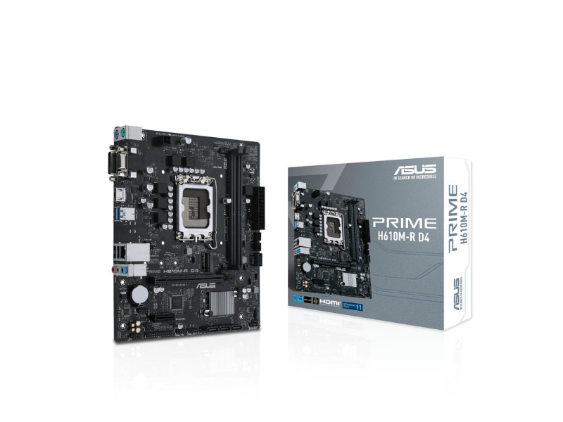 ASUS PRIME H610M-R D4 Intel H610 LGA 1700 micro ATX ASUS PRIME H610M-R D4 Intel H610 LGA 1700 micro ATX 90MB1B40-M0ECY0 – ASUS Дънни платки