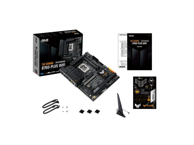 ASUS TUF Gaming B760-Plus WIFI Intel B760 LGA 1700 ATX 90MB1ER0-M1EAY0 – ASUS Дънни платки