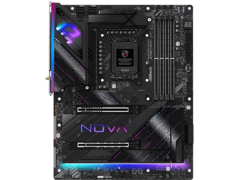 Asrock Z790 Nova WiFi Intel Z790 LGA 1700 ATX Z790 NOVA WIFI – ASROCK Дънни платки