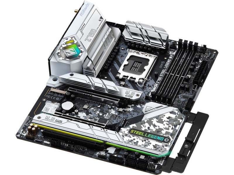 Asrock Z790 Steel Legend WiFi Intel Z790 LGA 1700 ATX Z790 STEEL LEGEND WiFi – ASROCK Дънни платки