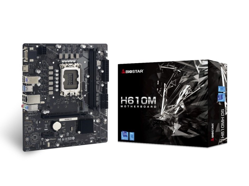 BIOSTAR H610MH D5 motherboard H610MH D5 – Biostar Дънни платки